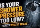 Is Your Shower Pressure Too Low? Here's What It Means