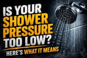 Is Your Shower Pressure Too Low? Here's What It Means